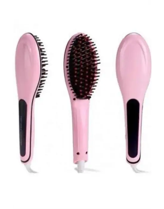 Saç Fırça Akıllı Lcd Ekran Pratik Saç Düzleştirici Tarak Pratik Taşınabilir