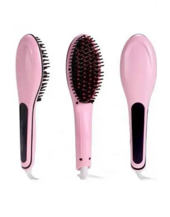Saç Fırça Akıllı Lcd Ekran Pratik Saç Düzleştirici Tarak Pratik Taşınabilir