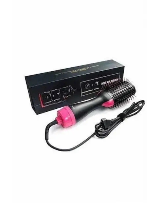 Saç Kurutma Makinesi Saç Düzleştirici Fön Tarak Isı Ayarlı Sıkı Dişli