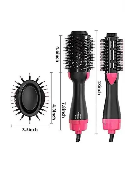 Saç Kurutma Makinesi Saç Düzleştirici Fön Tarak Isı Ayarlı Sıkı Dişli