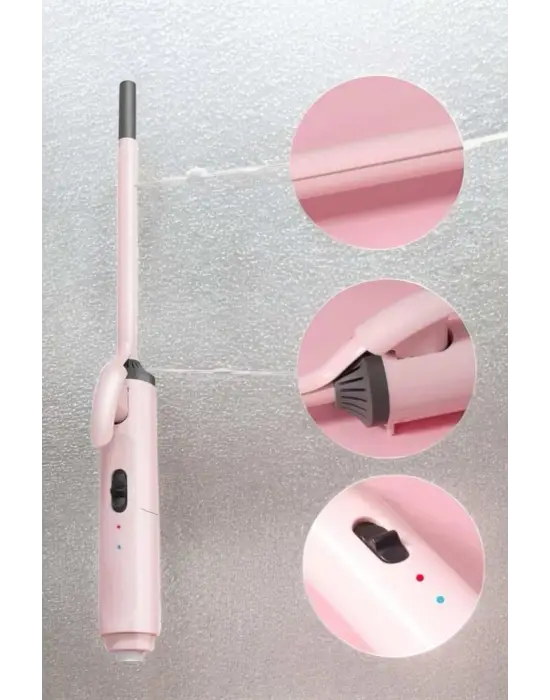 Saç Maşası 10mm İnce Bukleler İçin Yıpranma Önleyici İyon Özelliği