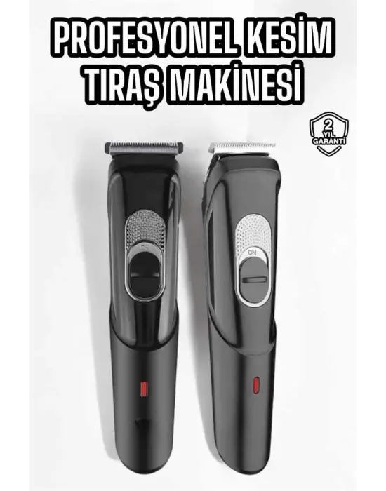 Saç Sakal Lazer Epilasyon Öncesi Tüy Kısaltma Makinesi Unısex 4 Taraklı