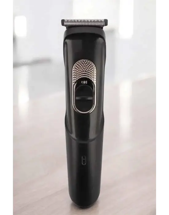 Saç Sakal Vücut Şarjlı Kablosuz Tıraş Makinesi Profesyonel Paslanmaz Çelik