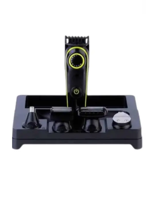 Saç Sakal Vücut Tıraş Makinesi 5in1 Kablosuz Burun Kulak Tıraş Makinesi