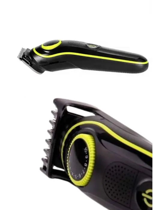 Saç Sakal Vücut Tıraş Makinesi 5in1 Kablosuz Burun Kulak Tıraş Makinesi