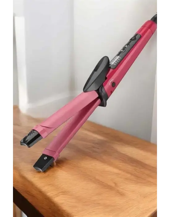 Saç Şekillendirici Düzleştirici Ve Maşa Isı Ayarlı