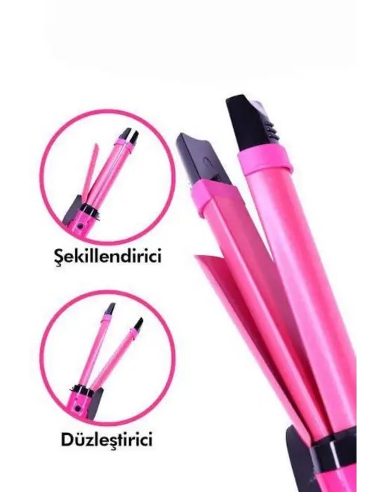 Saç Şekillendirici Düzleştirici Ve Maşa Özellikli Şekillendirici Seramik Kaplama