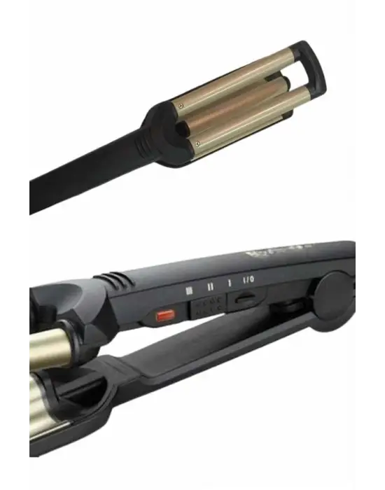 Saç Şekillendirici Wag Maşa Su Dalga Maşası Tüm Saç Tiplerine Uygun