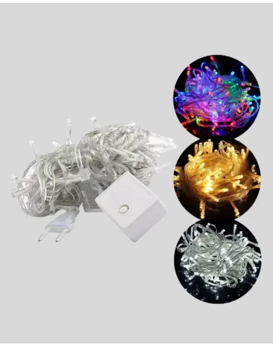 Saçaklı 4 Metre Perde Led