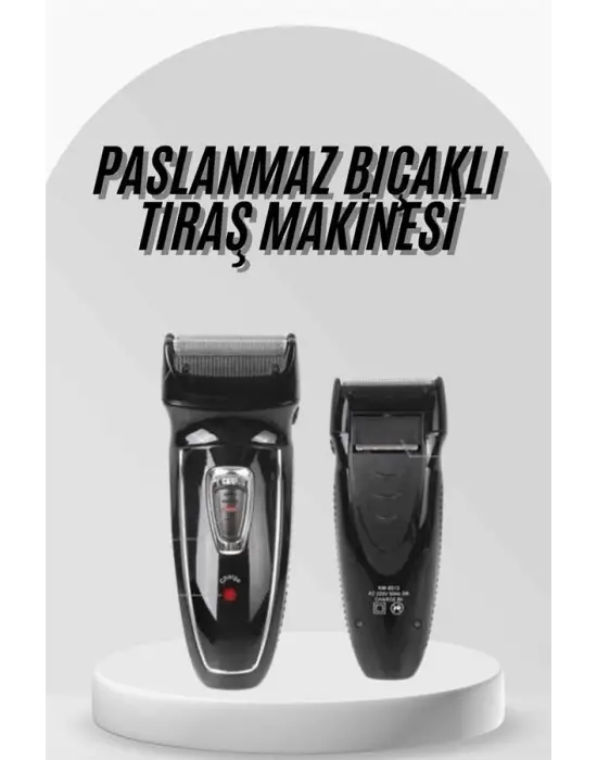 Sakal Kesme Makinesi Yanak Tıraş Makinesi Hassas Ciltlere Özel Profesyonel