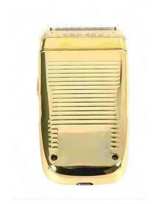 Sakal Kesme Tıraş Makinesi Paslanmaz Çelik Gold Şarjlı