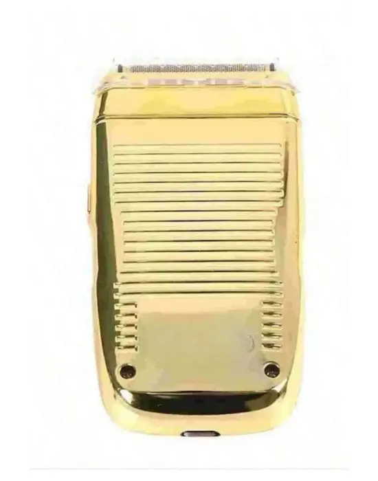 Sakal Kesme Tıraş Makinesi Paslanmaz Çelik Gold Şarjlı