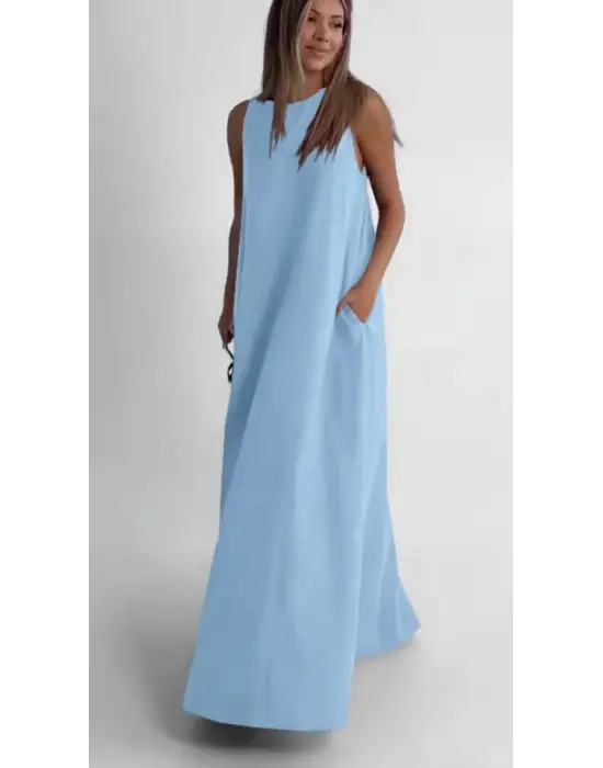 Omarı Salaş Cepli Elbise - Rahatlığın Şıklığı