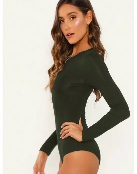 Sandy Kumaş Bodysuit