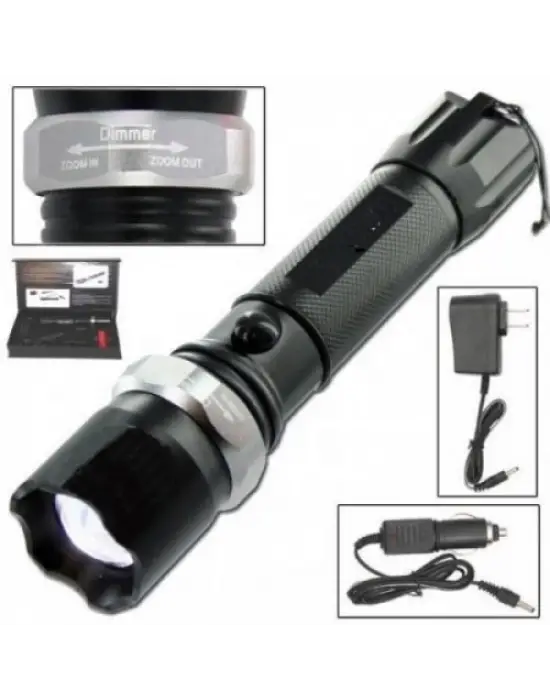 Omarı Güçlü Işık Sunan Şarjlı El Feneri