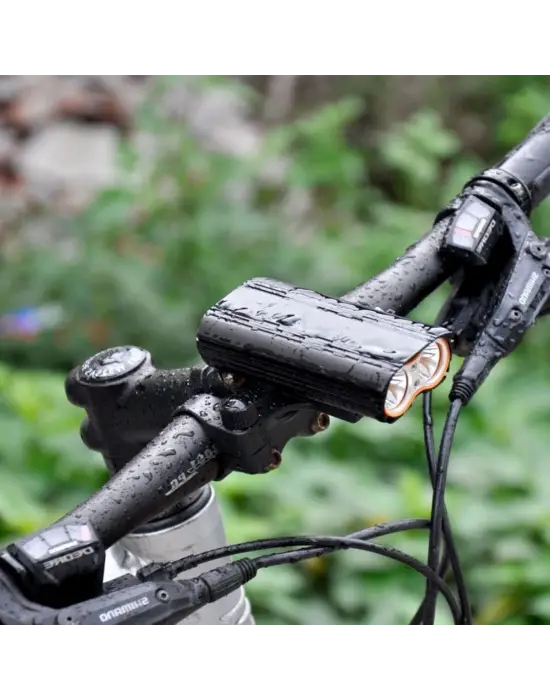 Omarı Su Geçirmez Yüksek Parlaklık Bisiklet Feneri - Lumen