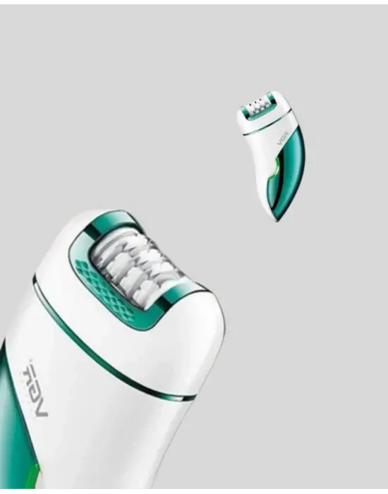 Şarjlı 3’ü 1 Arada Vgr Epilatör Led Işıklı Suya Dayanıklı Hassas Bölge Epilasyon Makinesi