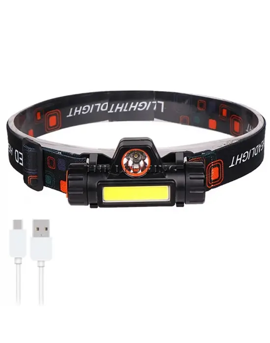 Şarjlı Dayanıklı Balıkçı Kafa Lambası  Wt-056