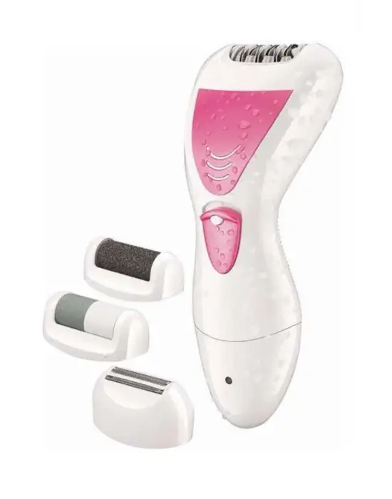 Şarjlı Epilasyon Cihazı Çok Başlıklı Ayak Bakımına Uygun Epilatör Aleti