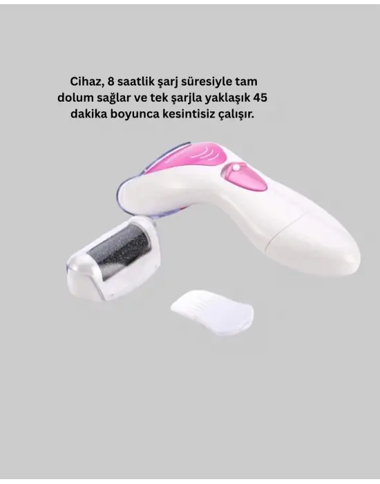 Şarjlı Epilatör Ve Ayak Törpüsü Seti