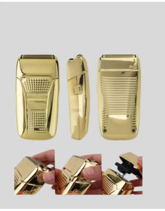 Şarjlı Islak Kuru Tıraş Makinesi Cilt Dostu Hassas Bıçaklı