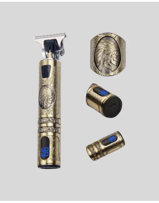 Şarjlı Kablosuz Tıraş Makinesi – 1800 Mah Batarya, Uzun Pil Ömrü, Profesyonel Sessiz Motor