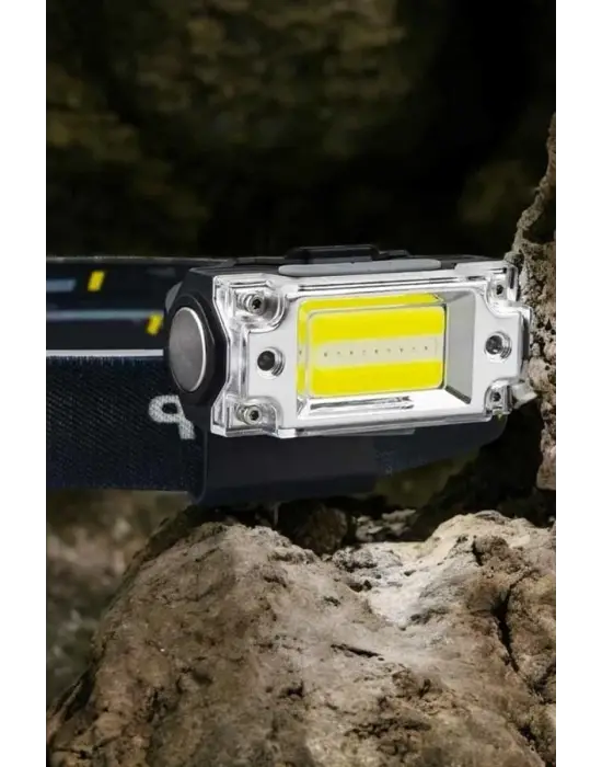 Şarjlı Kafa Feneri Suya Dayanıklı Ayarlanabilir Kamp Feneri