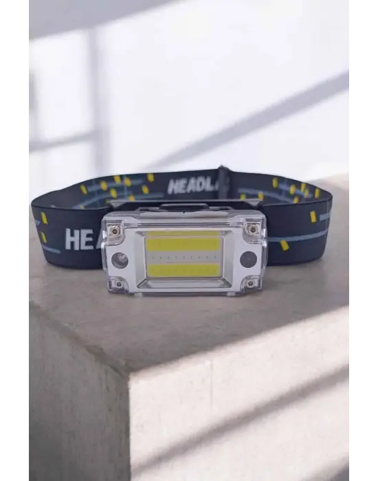 Şarjlı Kafa Feneri Suya Dayanıklı Ayarlanabilir Kamp Feneri