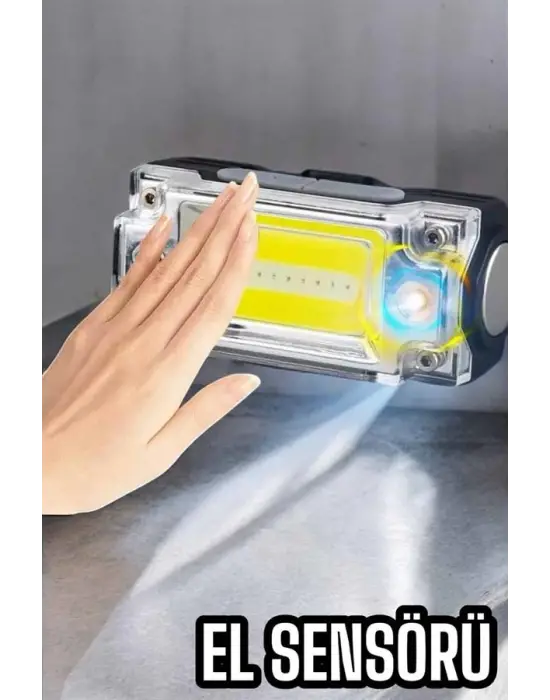 Şarjlı Kafa Feneri Suya Dayanıklı Ayarlanabilir Kamp Feneri