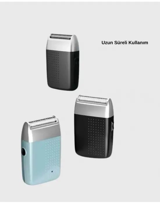 Şarjlı Kuru Kullanım Tıraş Makinesi – Kablosuz, Taşınabilir