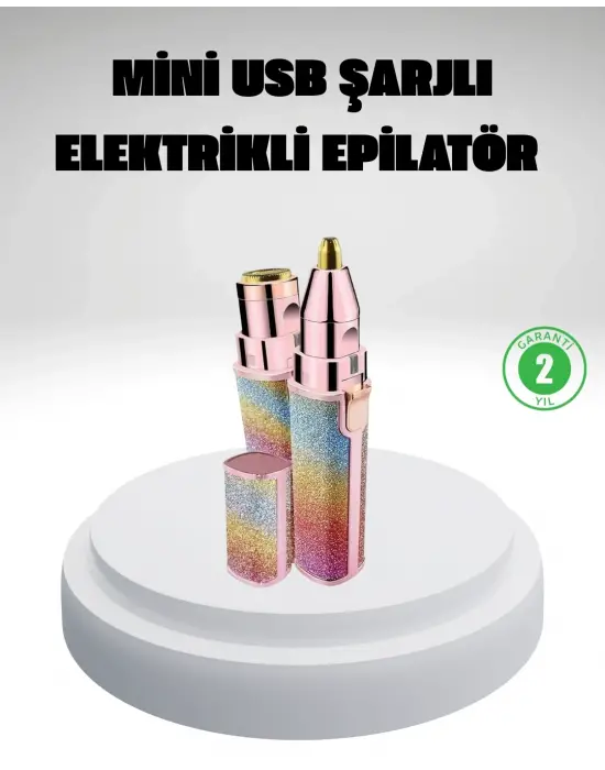 Şarjlı Mini Yüz Ve Kaş Epilatörü – Ağrısız Ve Hassas Temizlik