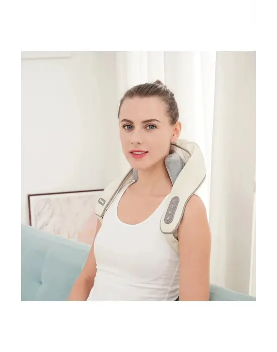 Şarjlı Ovmalı Isıtmalı Masaj Aleti Insan Eli Yoğurma Hissi