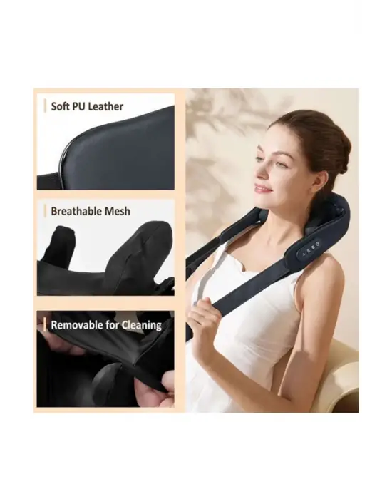 Şarjlı Ovmalı Isıtmalı Masaj Aleti Insan Eli Yoğurma Hissi  Yeni Model