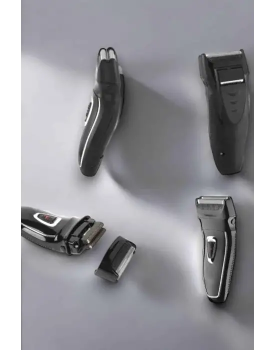 Şarjlı Paslanmaz Çelik Bıçaklı Ve Kablosuz Saç Sakal Tıraş Makinesi