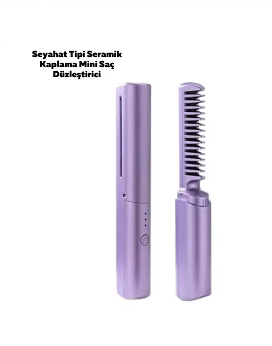 Şarjlı Saç Düzleştirici Tarak