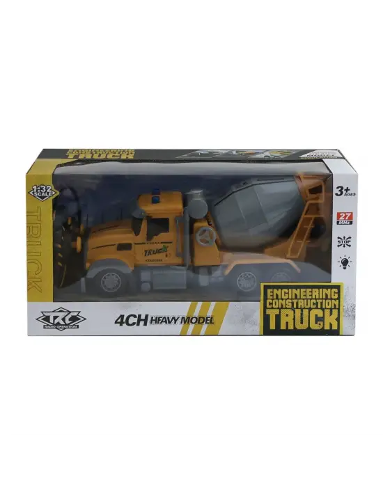 Omarı Güçlü Şarjlı Uzaktan Kumandalı Harç Kamyonu