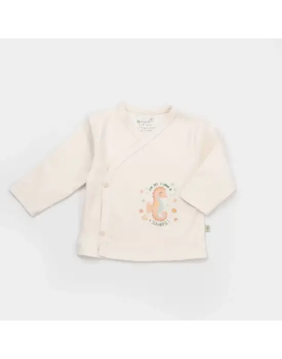 Omarı Hassas Ciltler İçin Doğal Renklerde Bebek Kıyafet Seti