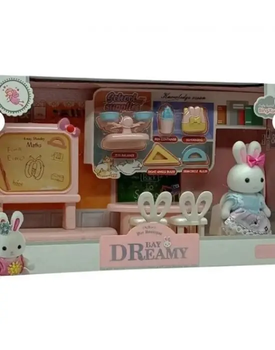 Omarı Sevimli Tavşan Figürleri Seti