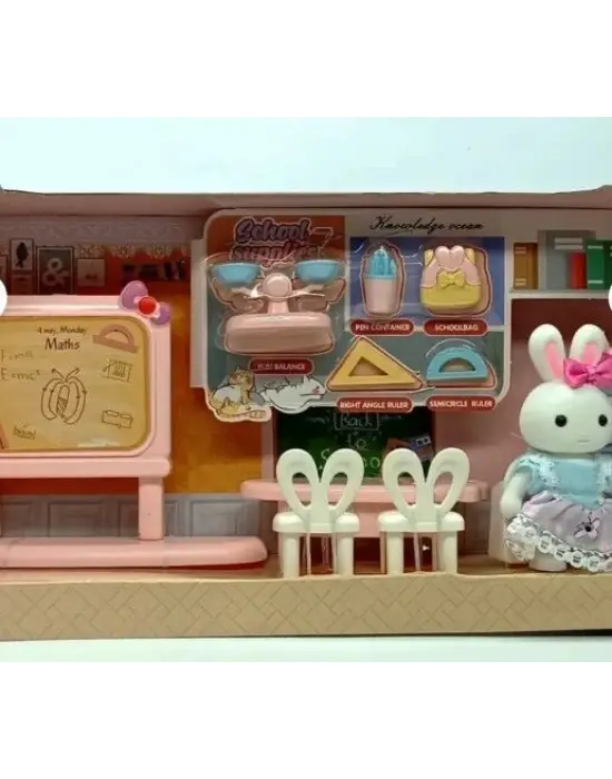 Omarı Sevimli Tavşan Figürleri Seti