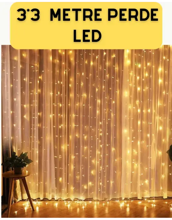 Şelale Tasarımlı Perde Led – Düğün Ve Özel Gün Işıkları