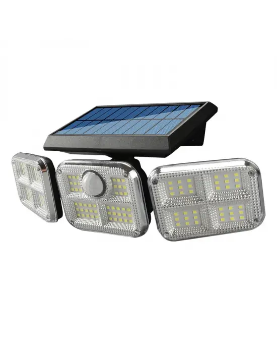 Sensörlü 3 Kademeli 120 Ledli Solar Lamba