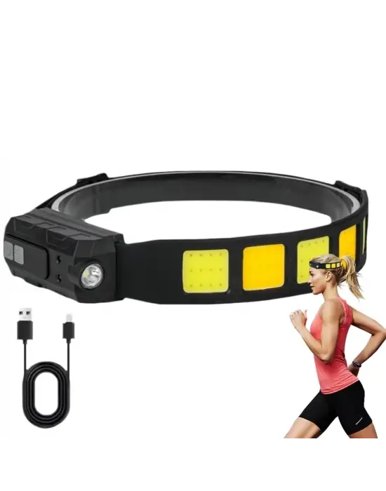 Sensörlü Cob Xpg Led Kafa Lambası  Wt-066