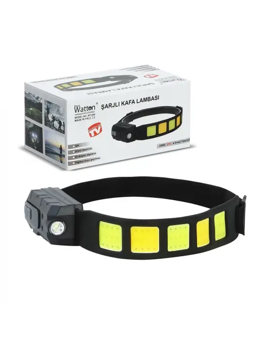 Sensörlü Cob Xpg Led Kafa Lambası  Wt-066