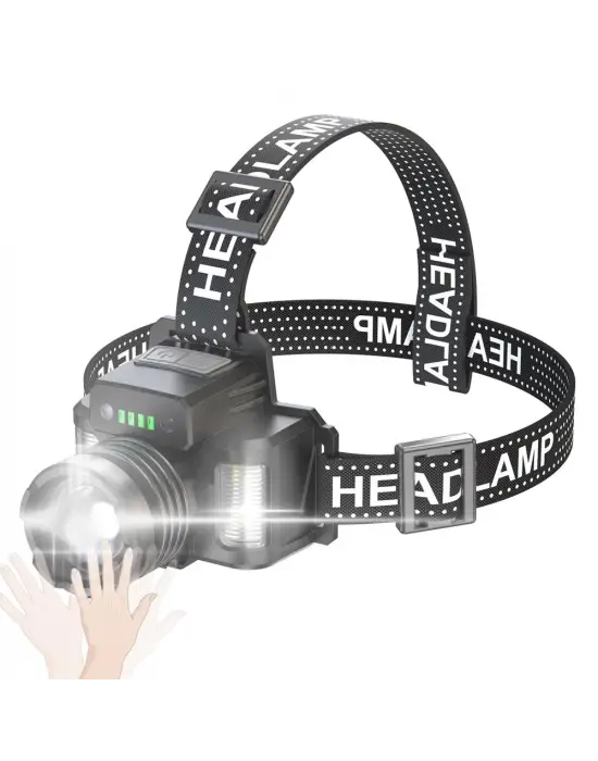 Sensörlü Cree Tg Led  Şarjlı Kafa Lambası  Wt-625