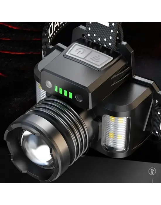 Sensörlü Cree Tg Led  Şarjlı Kafa Lambası  Wt-625