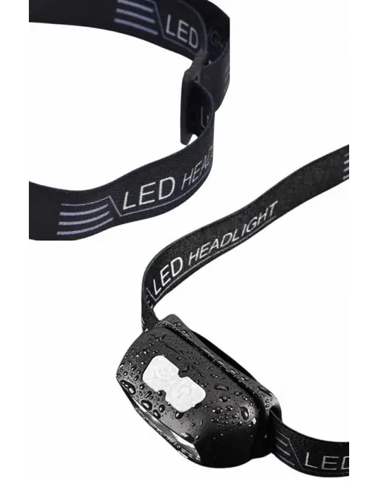 Sensörlü Şarjlı Type-c Şarj Işıklı Kafa Lambası Kamp Lambası