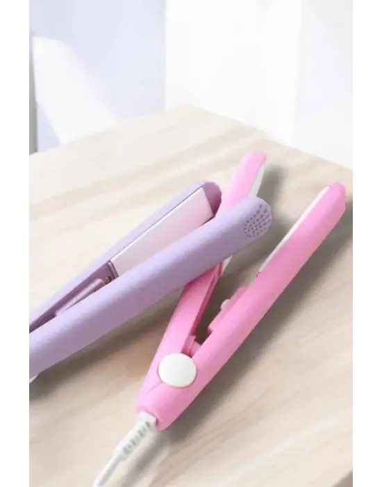 Seramik Kaplama Taşınabilir Mini Saç Düzleştirici Seyahat Dostu Tasarım