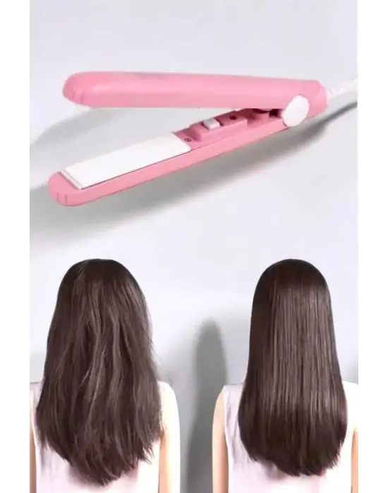 Seramik Kaplama Taşınabilir Mini Saç Düzleştirici Seyahat Dostu Tasarım