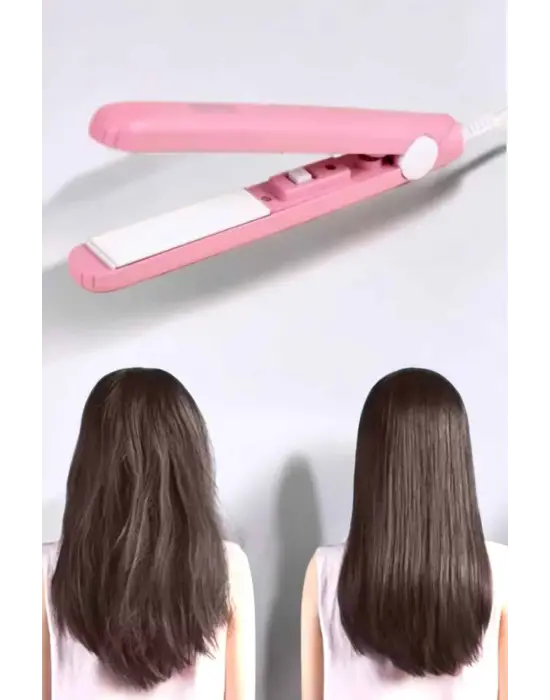 Seramik Kaplama Taşınabilir Mini Saç Düzleştirici Seyahat Dostu Tasarım