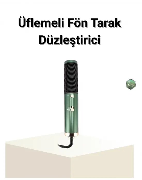 Seramik Plakalı Saç Düzleştirici – 200°c Ayarlanabilir Isı, İyon Teknolojisi